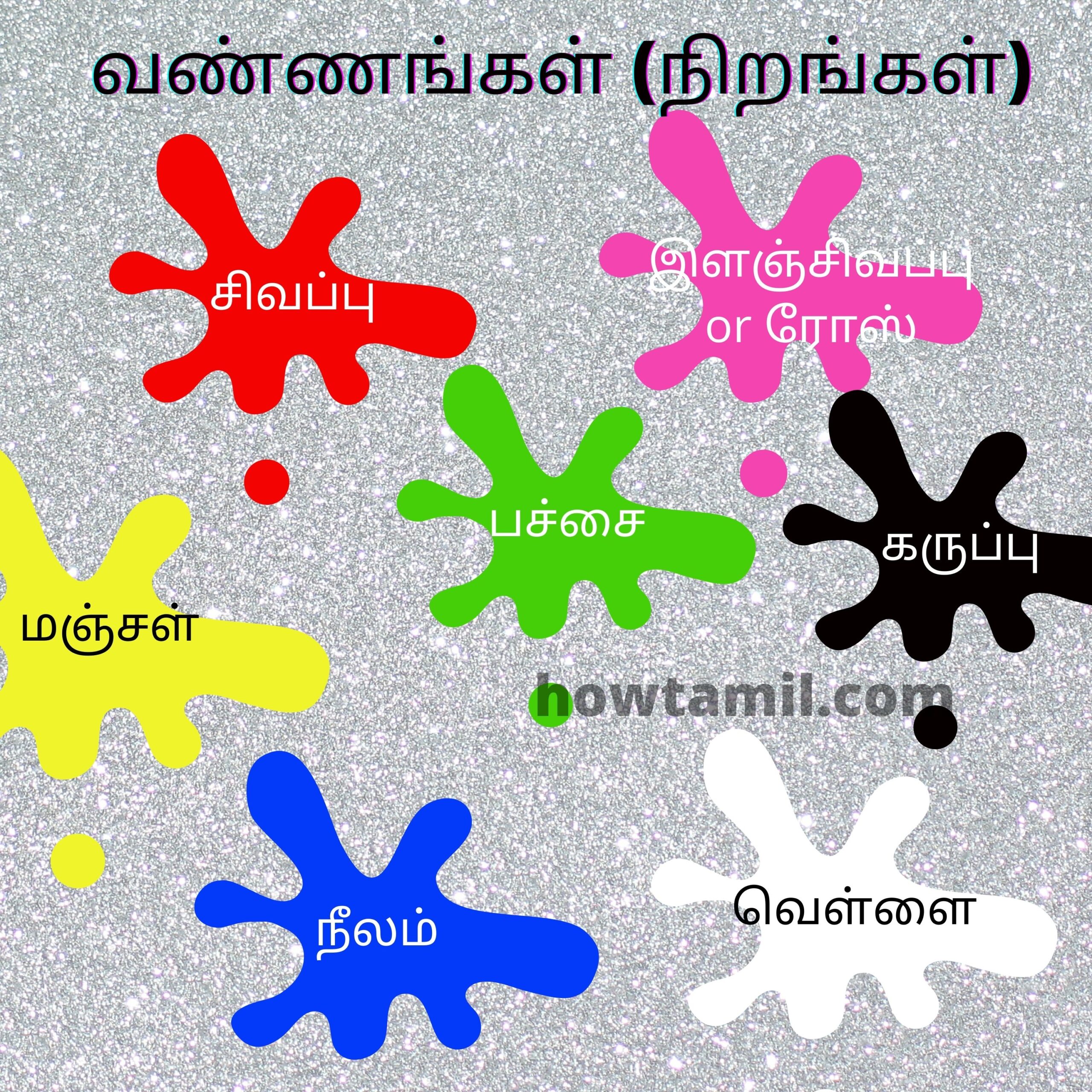 Colors Meaning In Tamil